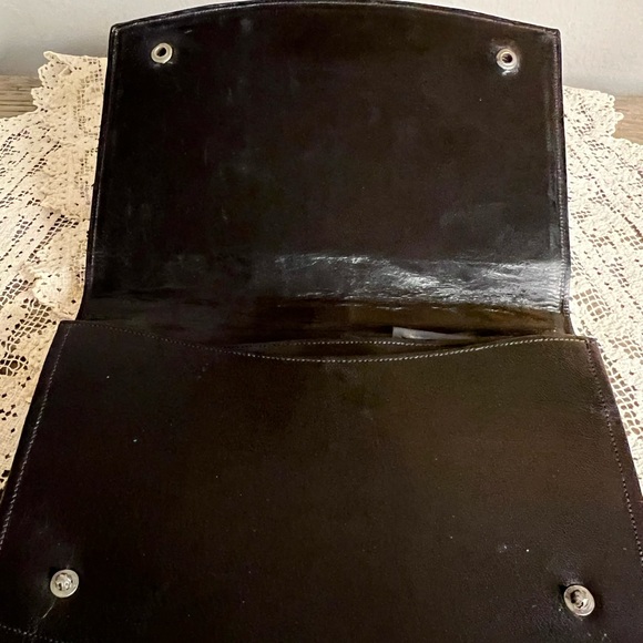 Vintage 1920s Snakeskin Large Clutch - Picture 6 of 6